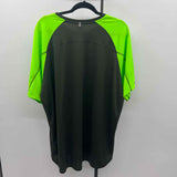 Nike Men's Size XXL Black Solid Short Sleeve Shirt