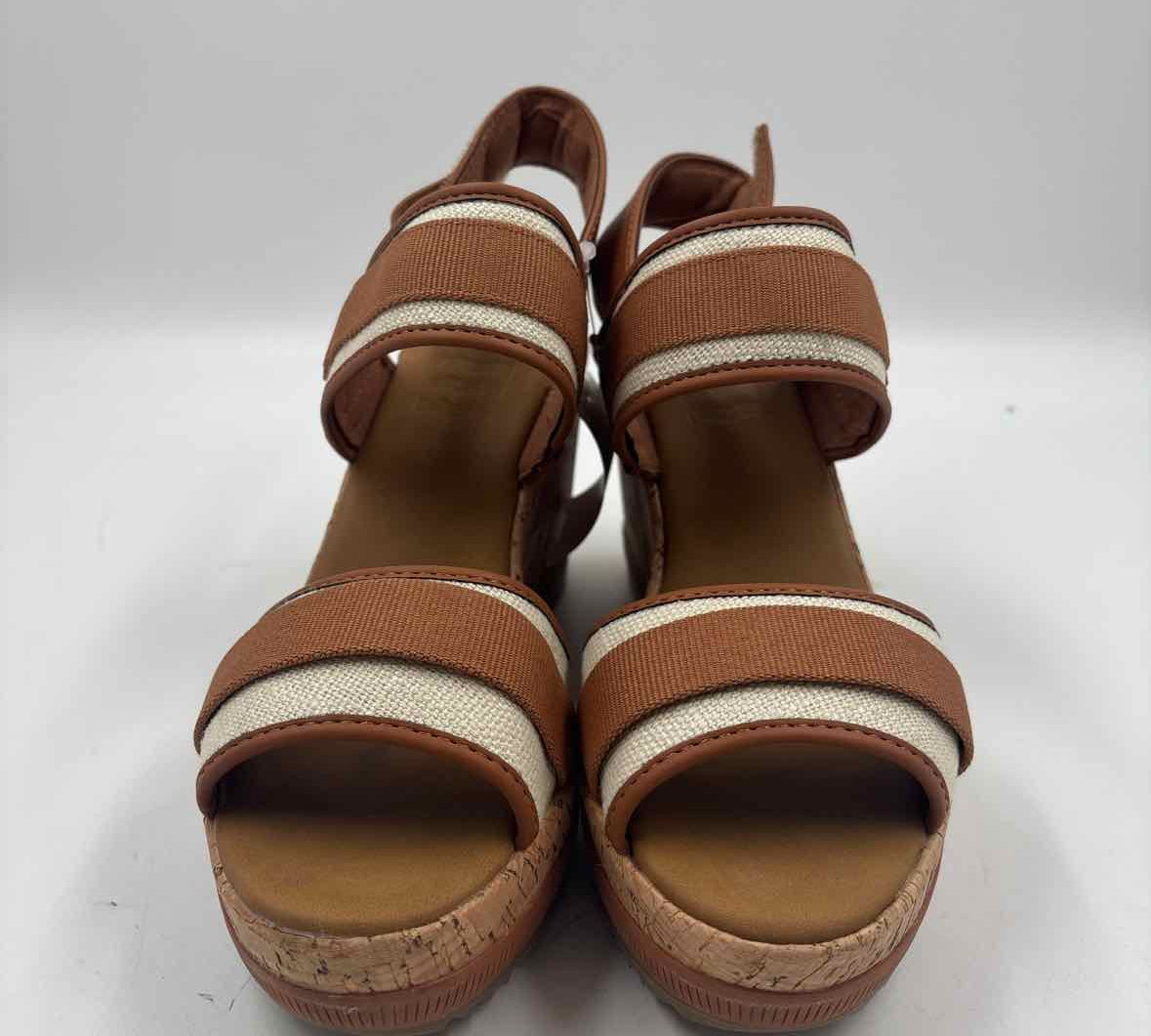 Sperry Women's Shoe Size 7 Caramel Textured Wedges