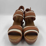 Sperry Women's Shoe Size 7 Caramel Textured Wedges