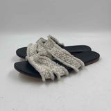 Rothy's Women's Shoe Size 6.5 Ivory Textured Sandals