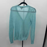 J Crew Women's Size S Aqua Solid Cardigan