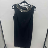 Calvin Klein Women's Size 12 Black Beaded Dress