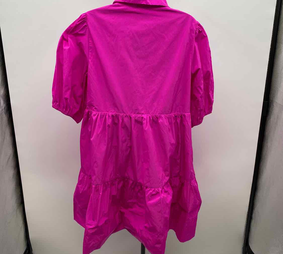 Lilly Pulitzer Women's Size 14 Fuschia Solid Dress