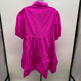 Lilly Pulitzer Women's Size 14 Fuschia Solid Dress