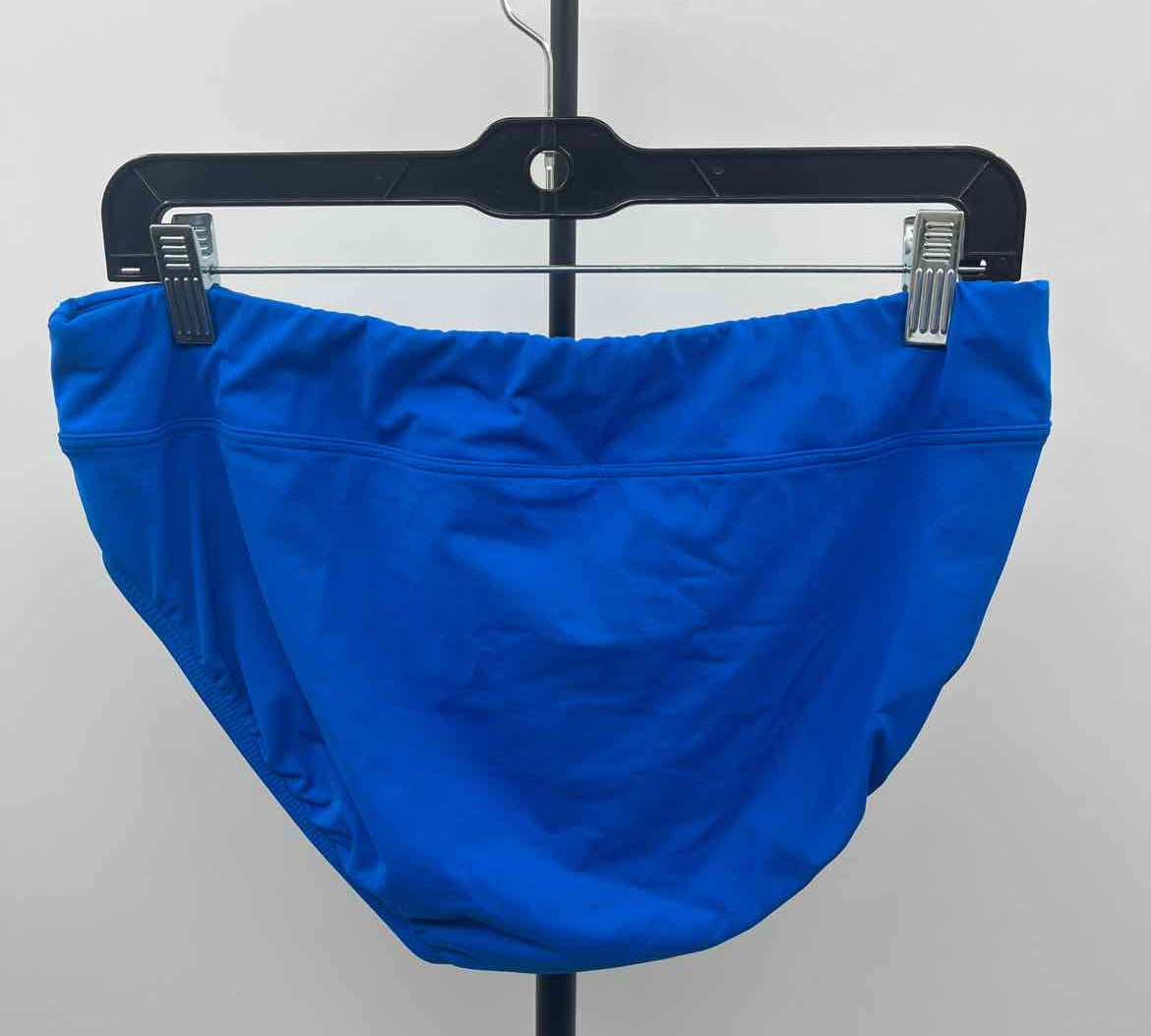 Lands End Women's Size 14 Blue Solid Swimsuit - Separate