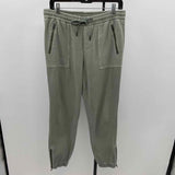 Athleta Women's Size 10 Green Solid Pants
