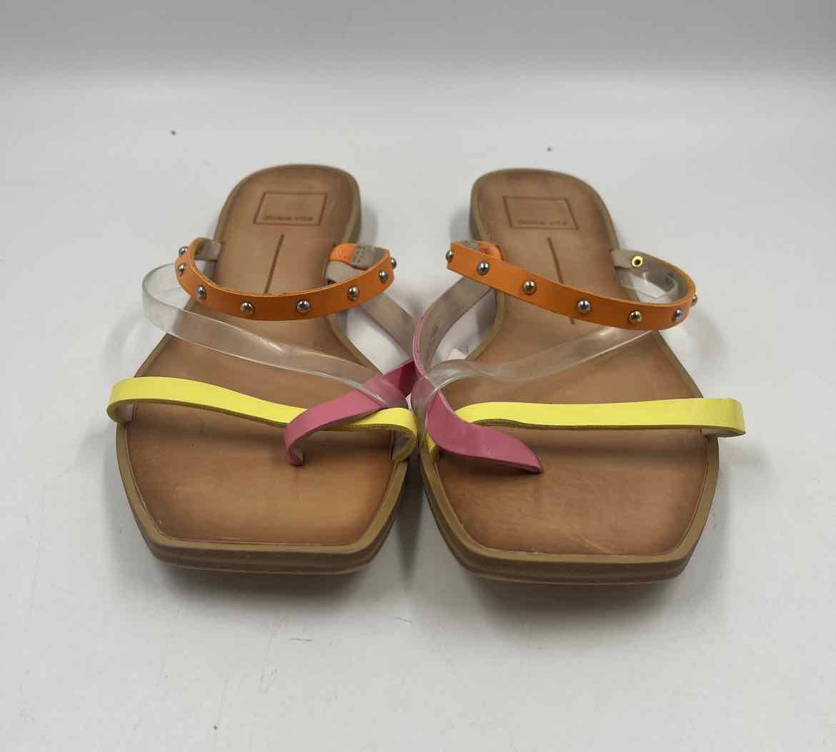 Dolce Vita Women's Shoe Size 8.5 Multi-Color Solid Sandals