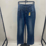 Suzanne Betro Women's Size 8 Blue Solid Jeans
