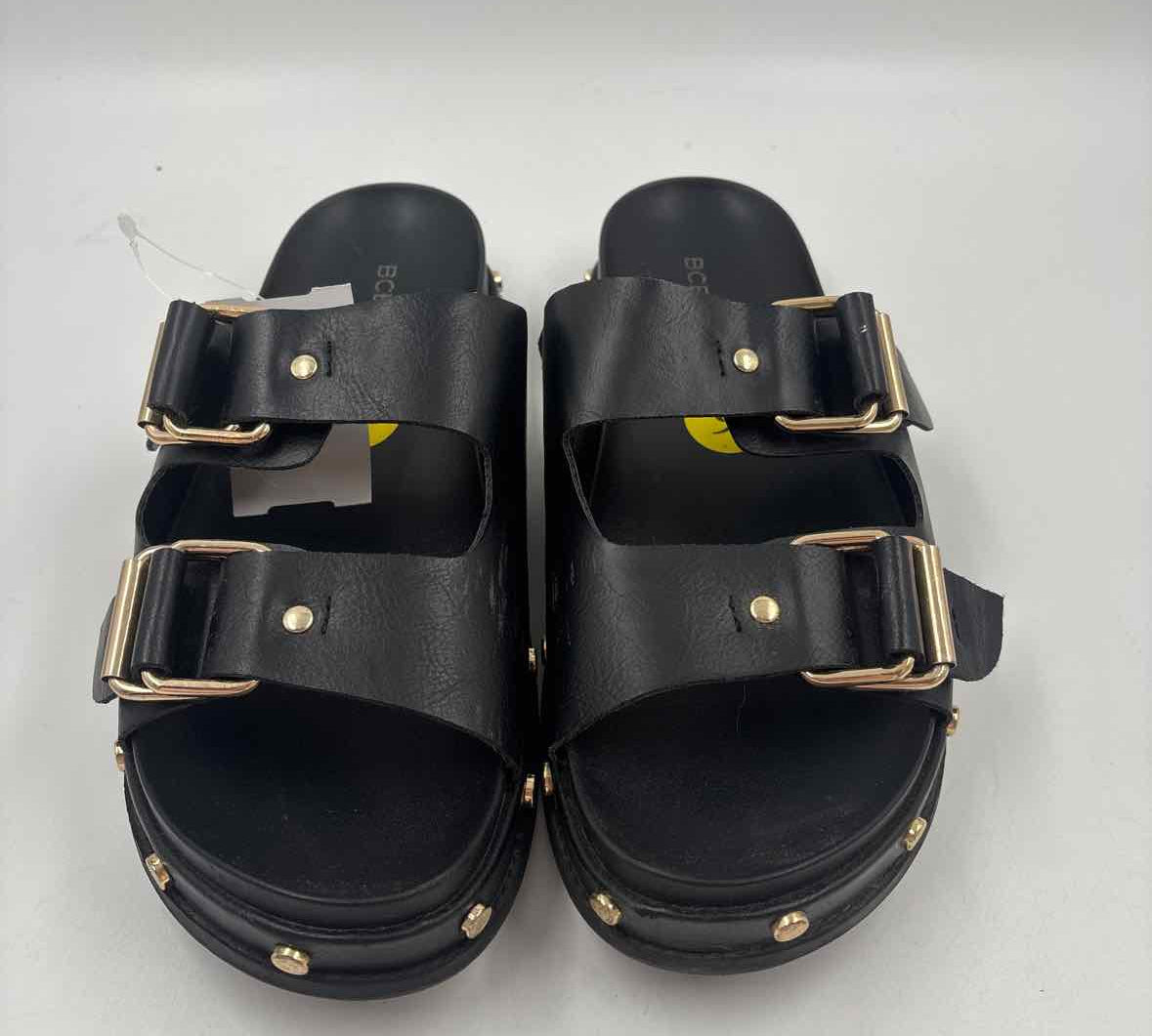 BCBG Women's Shoe Size 9 Black Solid Sandals