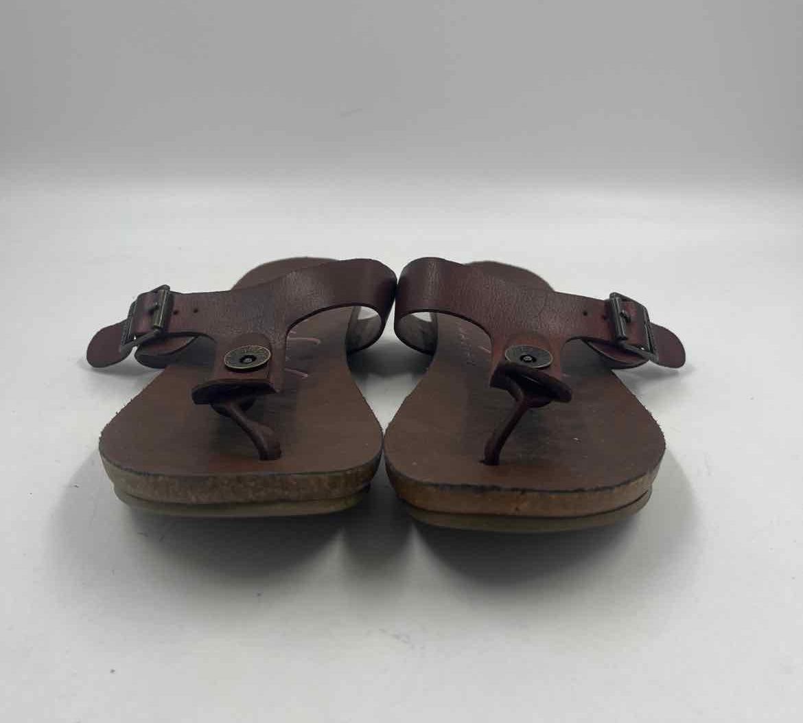 Blowfish Women's Shoe Size 7.5 Brown Solid Sandals
