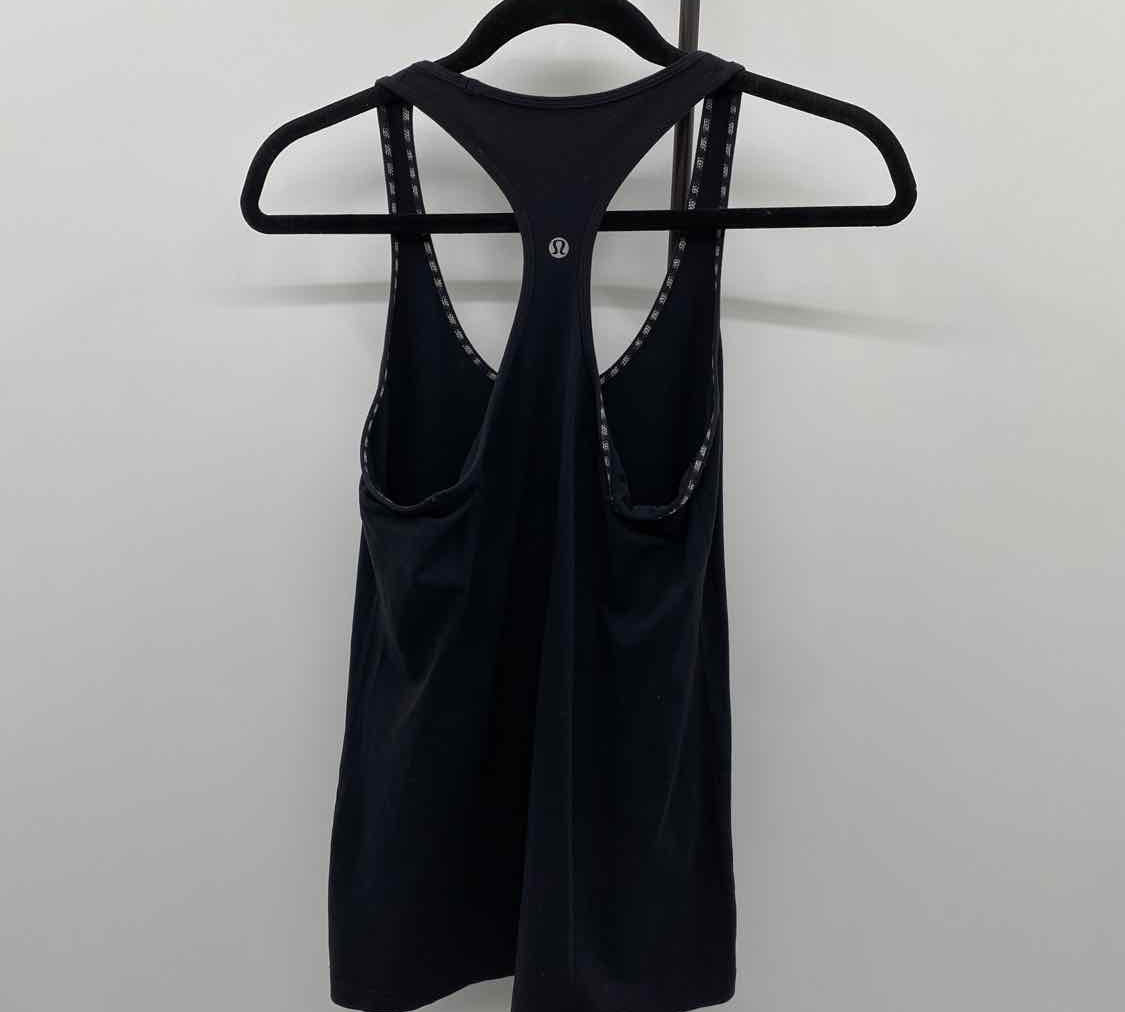 Lululemon Junior's Size XL Black Solid Tank