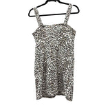 Thread & Supply Women's Size 6 Tan Animal Print Dress