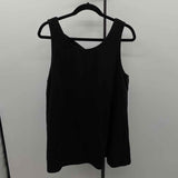 Juno Women's Size 3X Black Solid Tank