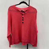 American Eagle Junior's Size XL Pink Textured Sweater