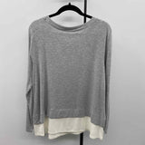 JJill Women's Size L Gray Solid Tunic