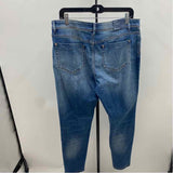JJill Women's Size 12 Blue Solid Jeans