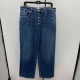 We the Free Junior's Size 12 Blue Solid Jeans