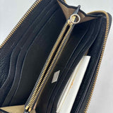 CHLOE Black Leather LILY ZipAround Wallet - 3rd Party Authenticated