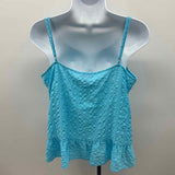 Lilly Pulitzer Women's Size L Blue Textured Tank
