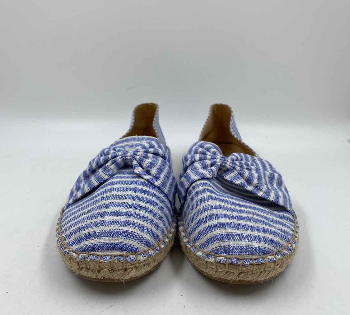 Talbots Women's Shoe Size 9.5 Blue Stripe Casual Shoes