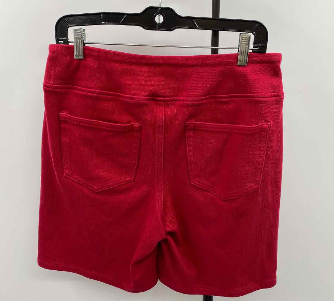 Belle by Kim Gravel Women's Size 8 Red Solid Shorts