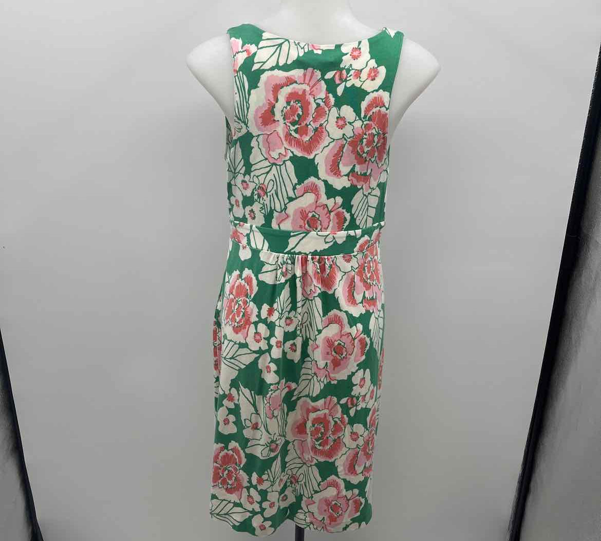Lilly Pulitzer Women's Size 10 Green Floral Dress