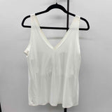 Soma Women's Size XXL White Solid Tank