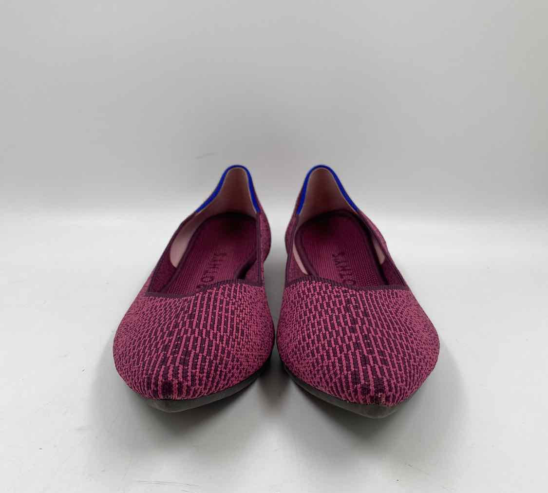 Rothy's Women's Shoe Size 10 Magenta Textured Flats