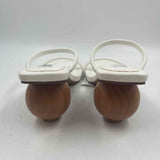 Steven Women's Shoe Size 9 White Solid Heels