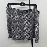Tranquility Women's Size 16 Black Abstract Skirt