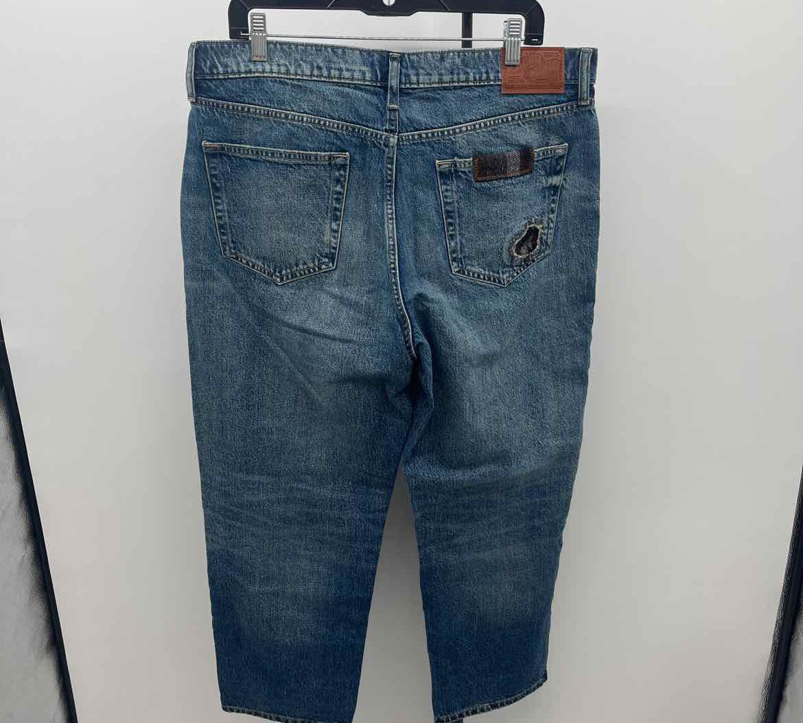 Lucky Brand Women's Size 14 Blue Patchwork Jeans