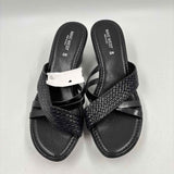 Nine West Women's Shoe Size 8 Black Solid Wedges