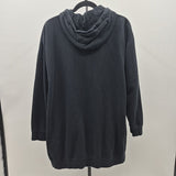Nike Women's Size M Black Logo Sweatshirt