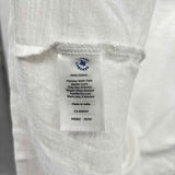 Talbots Women's Size S White Crochet Short Sleeve Shirt