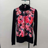 Lululemon Junior's Size 6 Black Floral Jacket