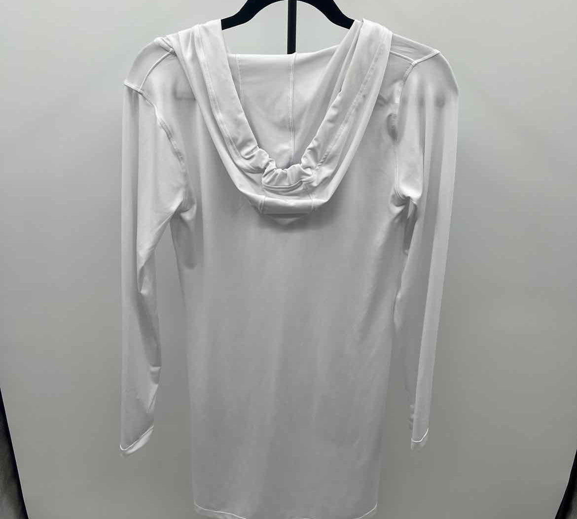 Willit Women's Size XS White Solid Coverup