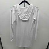 Willit Women's Size XS White Solid Coverup