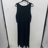 Chico's Women's Size 12 Black Solid Dress