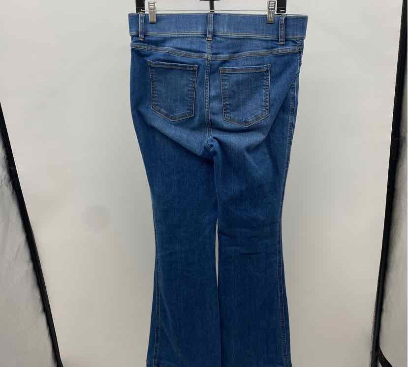 Spanx Women's Size 14 Blue Solid Jeans