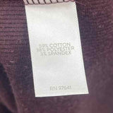 JJill Women's Size 14T Wine Ribbed Dress