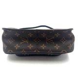 Bottom LOUIS VUITTON Brown & Tan Monogram MM PASSY Crossbody