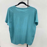 J Crew Women's Size XL Green wine T-Shirt