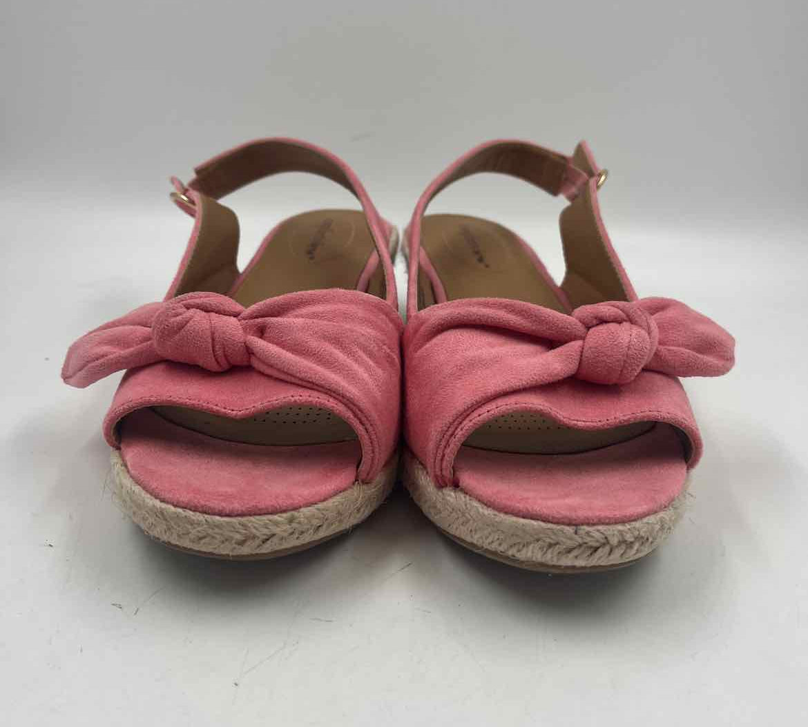 comfortview Women's Shoe Size 9.5 Pink Solid Wedges
