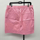 Ralph Lauren Women's Size 14P Pink Solid Skirt