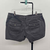 Union Bay Junior's Size 11 Charcoal Solid Shorts