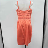 Andrew Marc Women's Size 10 Peach Solid Dress