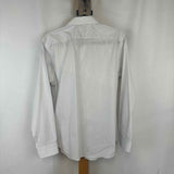 Goodfellow & Co Men's Size M White Pinstripe Long Sleeve Shirt
