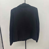 Karl Lagerfeld Women's Size 14 Black Textured Jacket