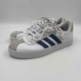 Adidas Junior's Size 8 White Solid Sneakers
