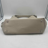 Vera Pelle Women's Ivory pebbled Purse